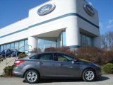 2012 Sterling Grey Metallic Ford Focus SEL Sedan #62312018