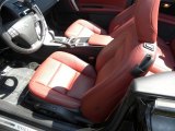 2011 Volvo C70 T5 Cranberry Leather/Off Black Interior