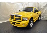 2005 Solar Yellow Dodge Ram 1500 SLT Rumble Bee Regular Cab 4x4 #62312003