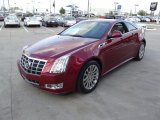 2012 Crystal Red Tintcoat Cadillac CTS Coupe #62312336