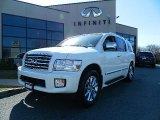 2009 Tuscan White Pearl Infiniti QX 56 4WD #62312317