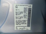 2009 QX Color Code for Silver Indulgence - Color Code: K12