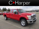 2012 Vermillion Red Ford F350 Super Duty XLT SuperCab 4x4 #62311956