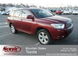 2008 Salsa Red Pearl Toyota Highlander Limited 4WD #62311935