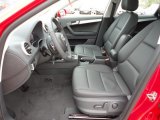 2012 Audi A3 2.0T Black Interior