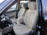 2012 Hyundai Santa Fe Limited V6 Beige Interior