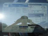 2013 Ford Edge SEL AWD Window Sticker