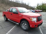 2012 Race Red Ford F150 STX SuperCab 4x4 #62377416