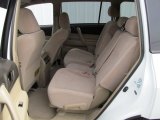 2010 Toyota Highlander V6 4WD Sand Beige Interior