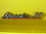 1961 Chevrolet C/K K20 Apache 4x4 Marks and Logos