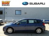 2012 Marine Blue Pearl Subaru Impreza 2.0i 5 Door #62377376