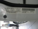2012 300 Color Code for Ivory Tri-Coat Pearl - Color Code: PWD
