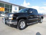2005 Black Chevrolet Silverado 1500 LS Extended Cab 4x4 #62377665