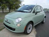 2012 Verde Chiaro (Light Green) Fiat 500 Pop #62377954