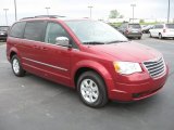 2010 Chrysler Town & Country Inferno Red Crystal Pearl