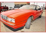 1990 Red Cadillac Allante Convertible #6237659