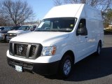 2012 Blizzard White Nissan NV 2500 HD S High Roof #62377207