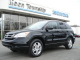 2010 Crystal Black Pearl Honda CR-V EX AWD #62377520