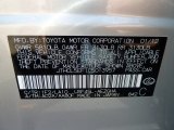 2012 LS Color Code for Mercury Silver Metallic - Color Code: 1F2