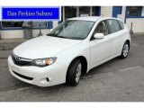 2010 Satin White Pearl Subaru Impreza 2.5i Wagon #62377148