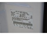 2006 F150 Color Code for Oxford White - Color Code: YZ