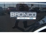 1993 Ford Bronco Eddie Bauer 4x4 Marks and Logos