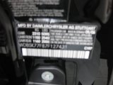 2007 SL Color Code for Obsidian Black Metallic - Color Code: 197
