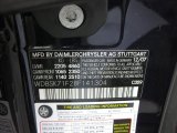 2008 SL Color Code for Capri Blue Metallic - Color Code: 359