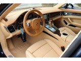 2012 Porsche Panamera Turbo Luxor Beige Interior