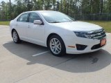 2011 White Platinum Tri-Coat Ford Fusion SEL #62434746