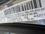 2012 Ram 2500 HD Color Code for Mineral Gray Metallic - Color Code: PDM