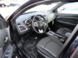 2012 Dodge Avenger SXT Black Interior