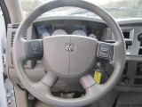 2008 Dodge Ram 1500 Big Horn Edition Quad Cab 4x4 Steering Wheel