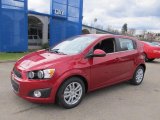 2012 Crystal Red Tintcoat Chevrolet Sonic LT Hatch #62434105