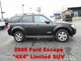 2008 Black Ford Escape Limited 4WD #62434666
