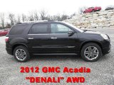 2012 Carbon Black Metallic GMC Acadia Denali AWD #62434659