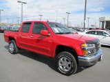 2009 Fire Red GMC Canyon SLE Crew Cab 4x4 #62434380