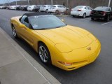 Millenium Yellow Chevrolet Corvette in 2004