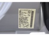 2005 Quest Color Code for Silver Mist Metallic - Color Code: K12
