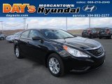 2012 Midnight Black Hyundai Sonata GLS #62434607