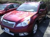 2012 Ruby Red Pearl Subaru Outback 3.6R Limited #62434001