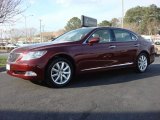 2009 Lexus LS Noble Spinel Red Mica