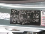 2008 Sportage Color Code for Royal Jade Green Metallic - Color Code: 1L