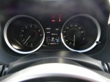 2010 Mitsubishi Lancer Evolution SE Gauges