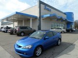 2005 Vivid Blue Pearl Acura RSX Sports Coupe #62434542