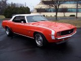 1969 Chevrolet Camaro RS/SS Convertible Front 3/4 View