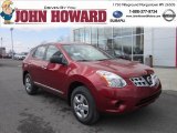 2012 Cayenne Red Nissan Rogue S AWD #62434478