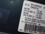 2007 Grand Caravan Color Code for Magnesium Pearl - Color Code: PPK