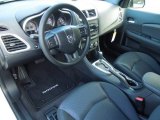 2012 Dodge Avenger SE Black Interior