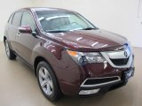 2011 Dark Cherry Pearl Acura MDX Technology #62491055